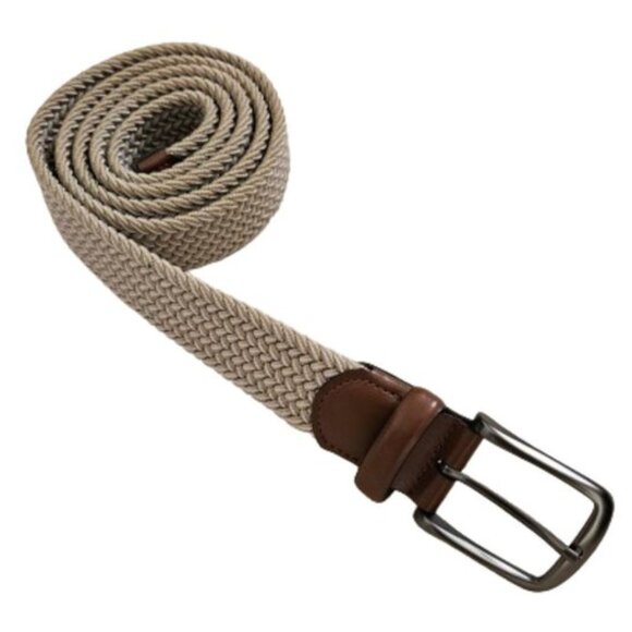 NWOT! Perry Ellis Woven Webbed Belt - Picture 1 of 4